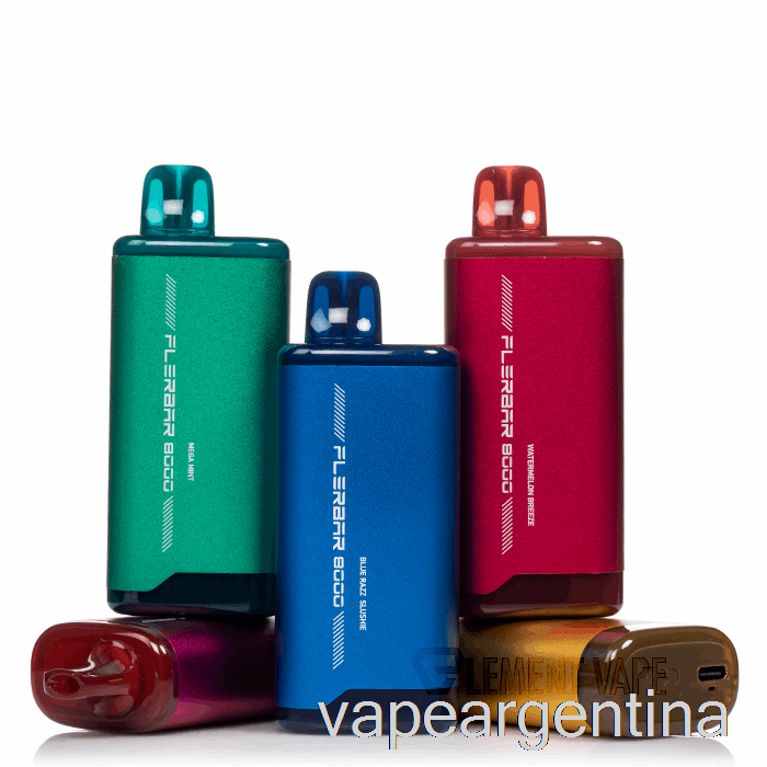 Flerbar 8000 Vape De Tabaco Virginia Desechable Argentina